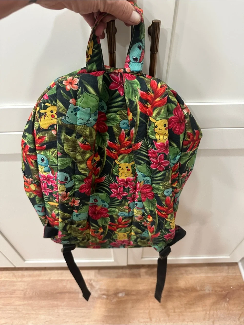 Loungefly Pokémon Tropical Print Backpack - Green, Red, Yellow, Blue, Orange
